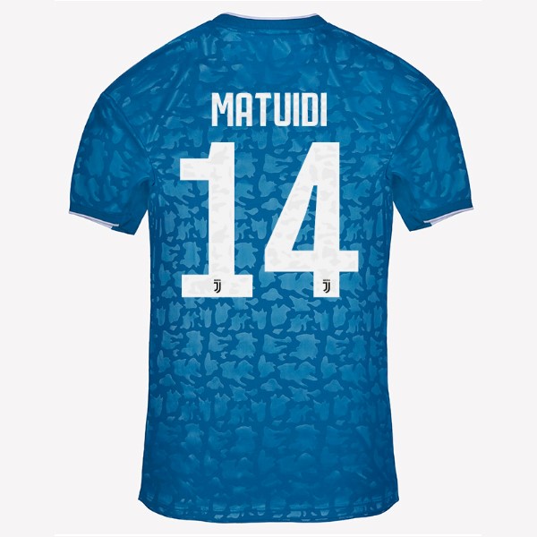 Trikot Juventus NO.14 Matuidi Ausweich 2019-20 Blau Fussballtrikots Günstig